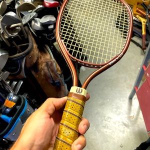 • VINTAGE WILSON X-210 RACQUETBALL RACQUET •